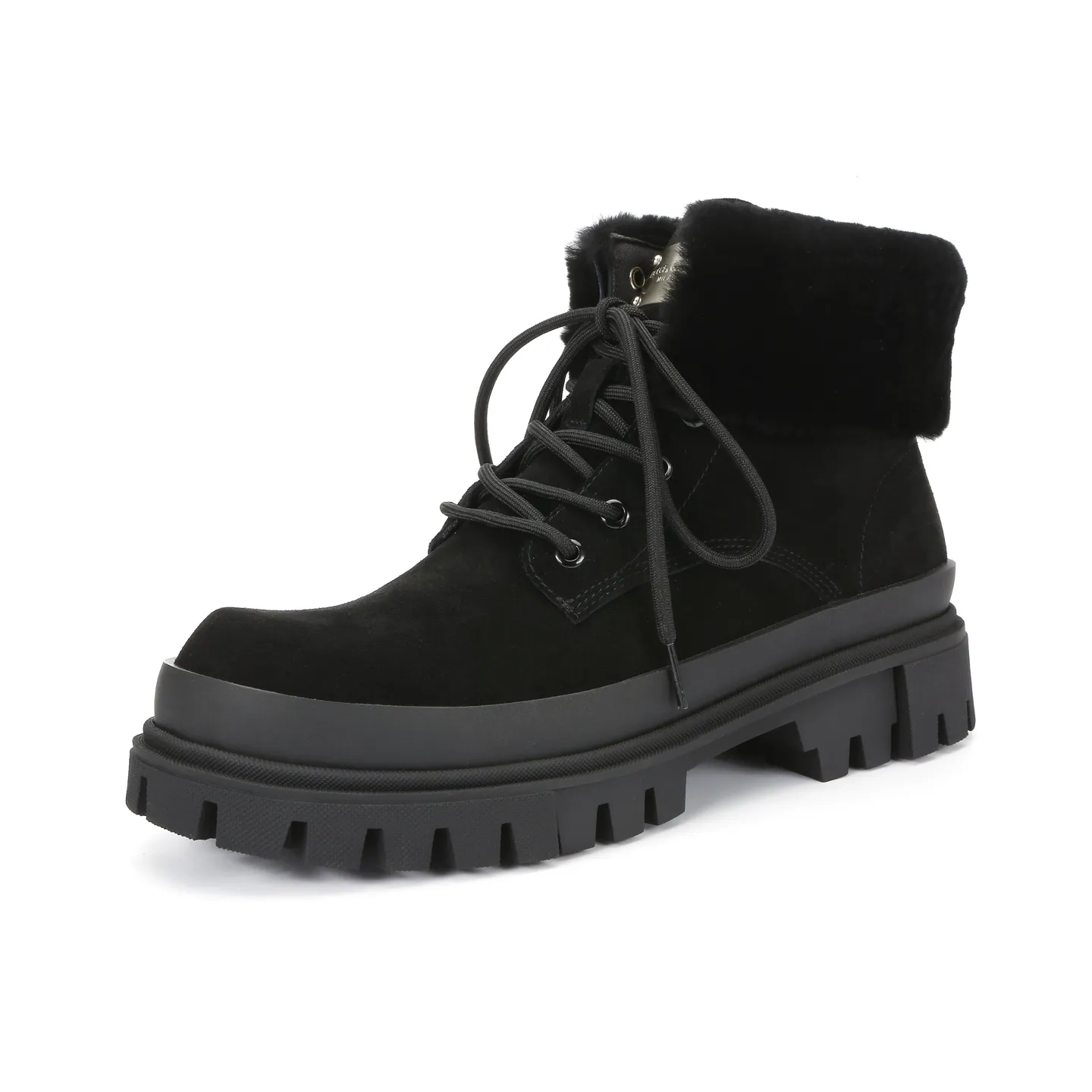 Men's men's shoes💰720💰Dolce & gabbana (DG) official website sync new style💥men's autumn and winter combat boots, warm wool lining: 1 exclusive mold opening ✅imported cowhide upper with wool lining🐑original private mold outsole✔️16-44 (38.45 custom-made, non-refundable)